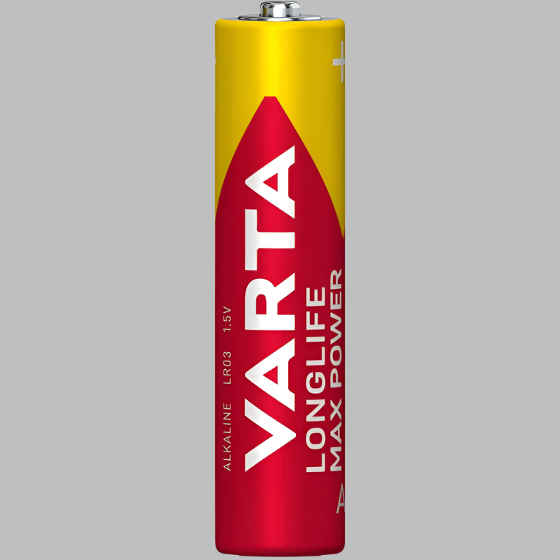 LONGLIFE MAX POWER AAA BATTERIES - 6PC VALUE SET (4+2)