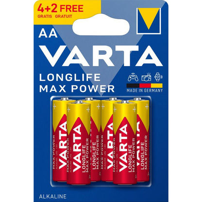 LONGLIFE MAX POWER AA BLI 6 (4+2)