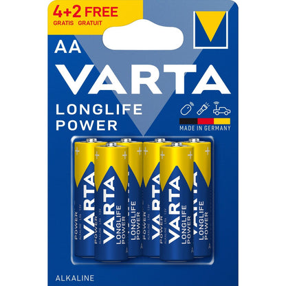 LONGLIFE POWER 4+2 AA (SINGLE BLISTER)