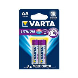 LITHIUM BATTERIES AA 2 PACK