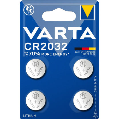 ELECTRONICS CR2032 4PK BLISTER