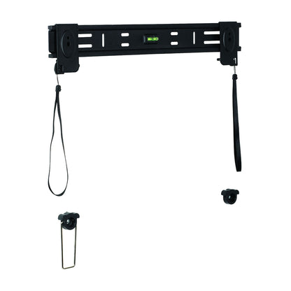 32-70" (81-178CM) FLAT-TO-WALL TV BRACKET MOUNT BUILT-IN SPIRIT LEVEL