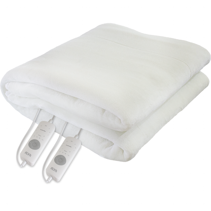 ALVA - QUEEN - MINK FLEECE FITTED ELECTRIC BLANKET W/ELASTIC 152X188CM