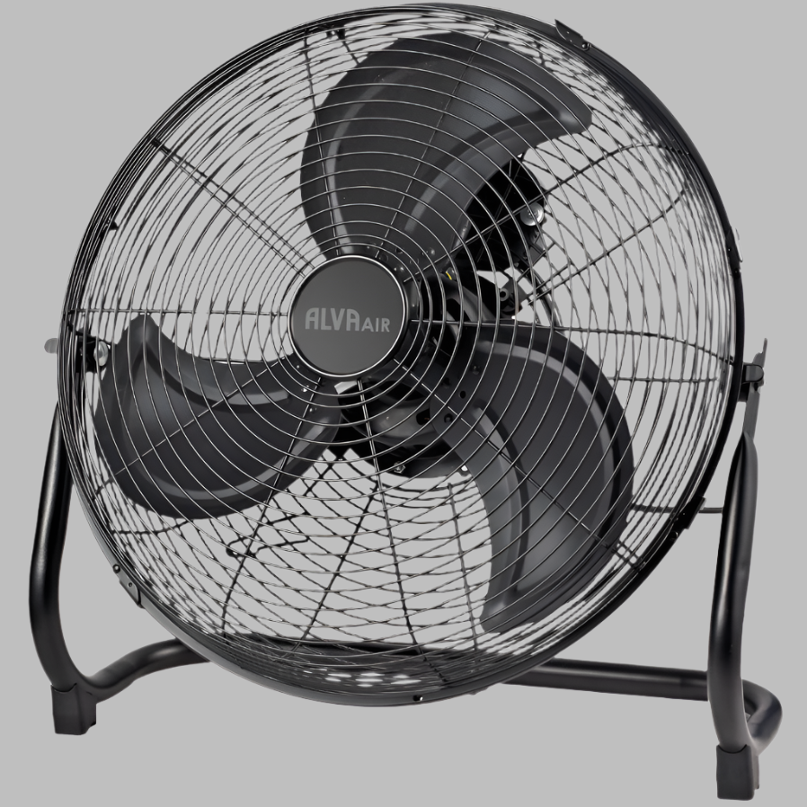 50cm Floor Fan - High Velocity (Matt Black)