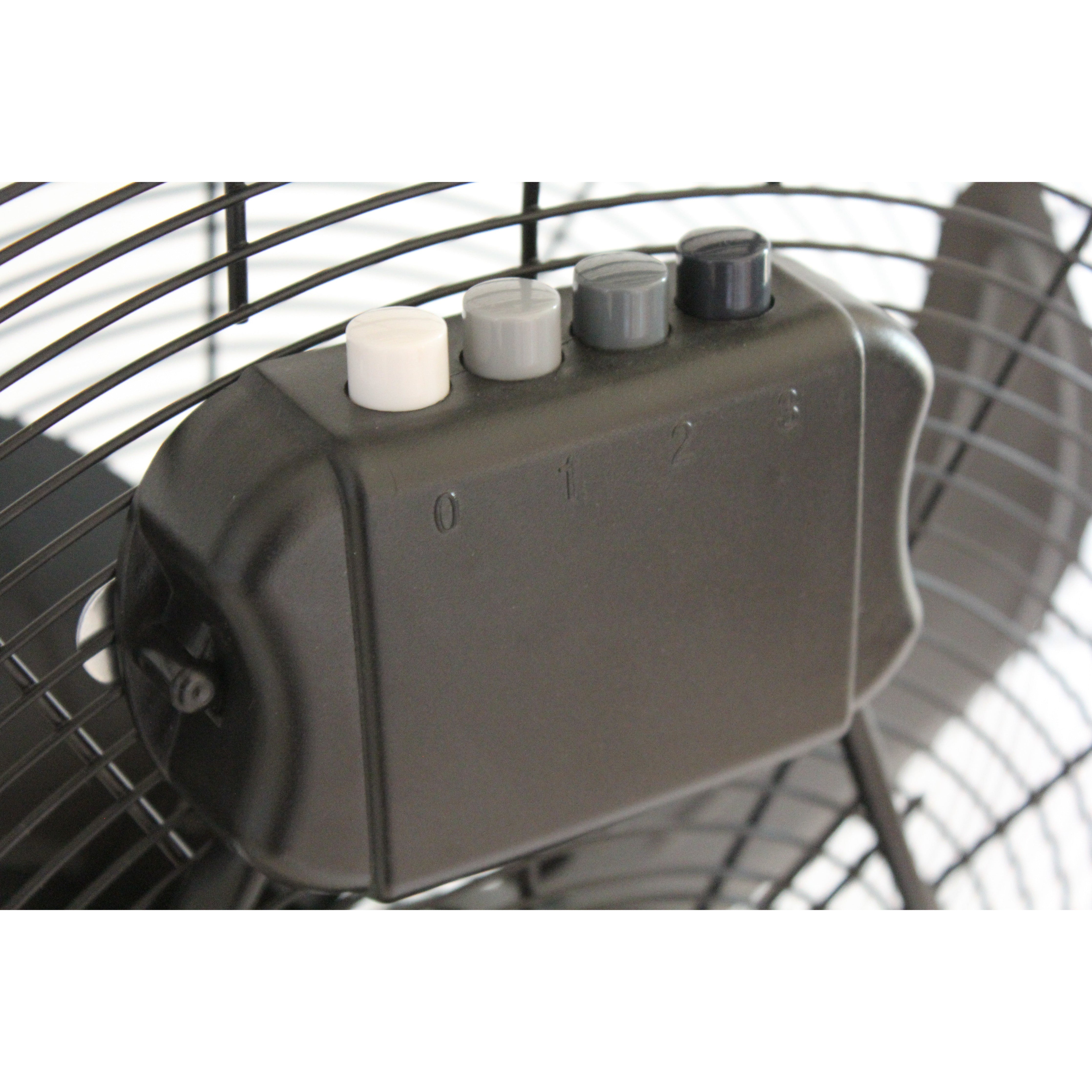 50cm Floor Fan - High Velocity (Matt Black)