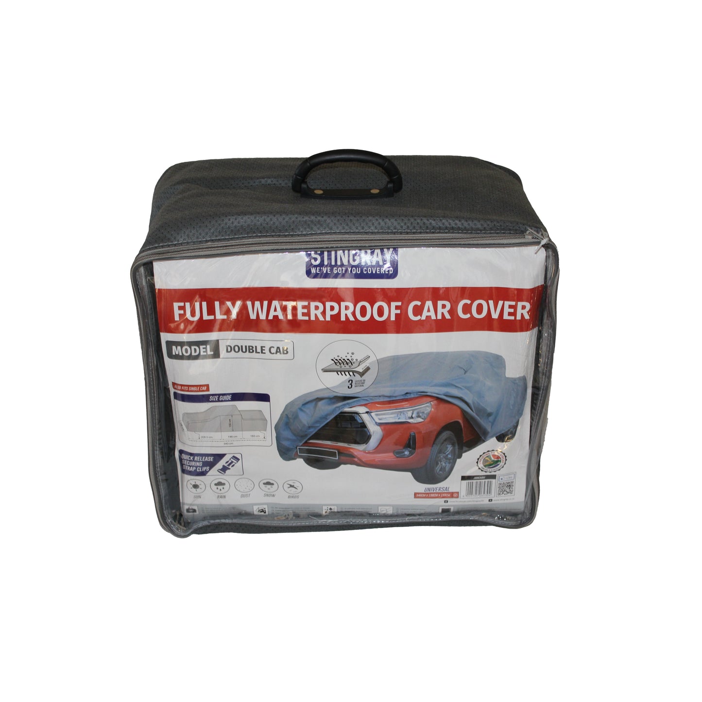 DOUBLE-CAB VEHICLE COVER - MEDIUM