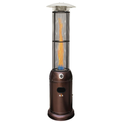 GAS PATIO HEATER GLASS FLAME TUBE - 2.1M - TALL - HAMMERTONE