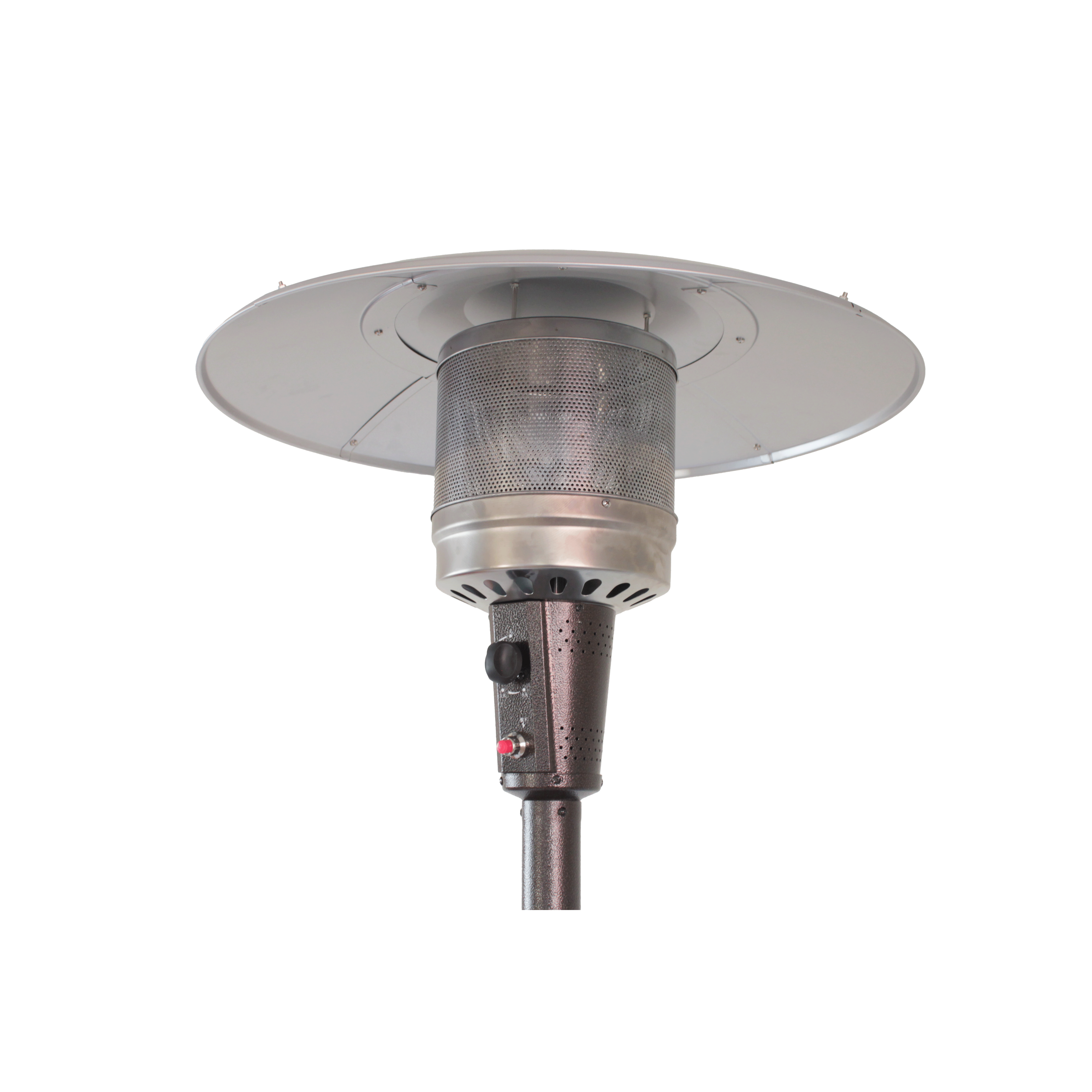 Gas Patio Heater - Bronze Hammertone Cabinet