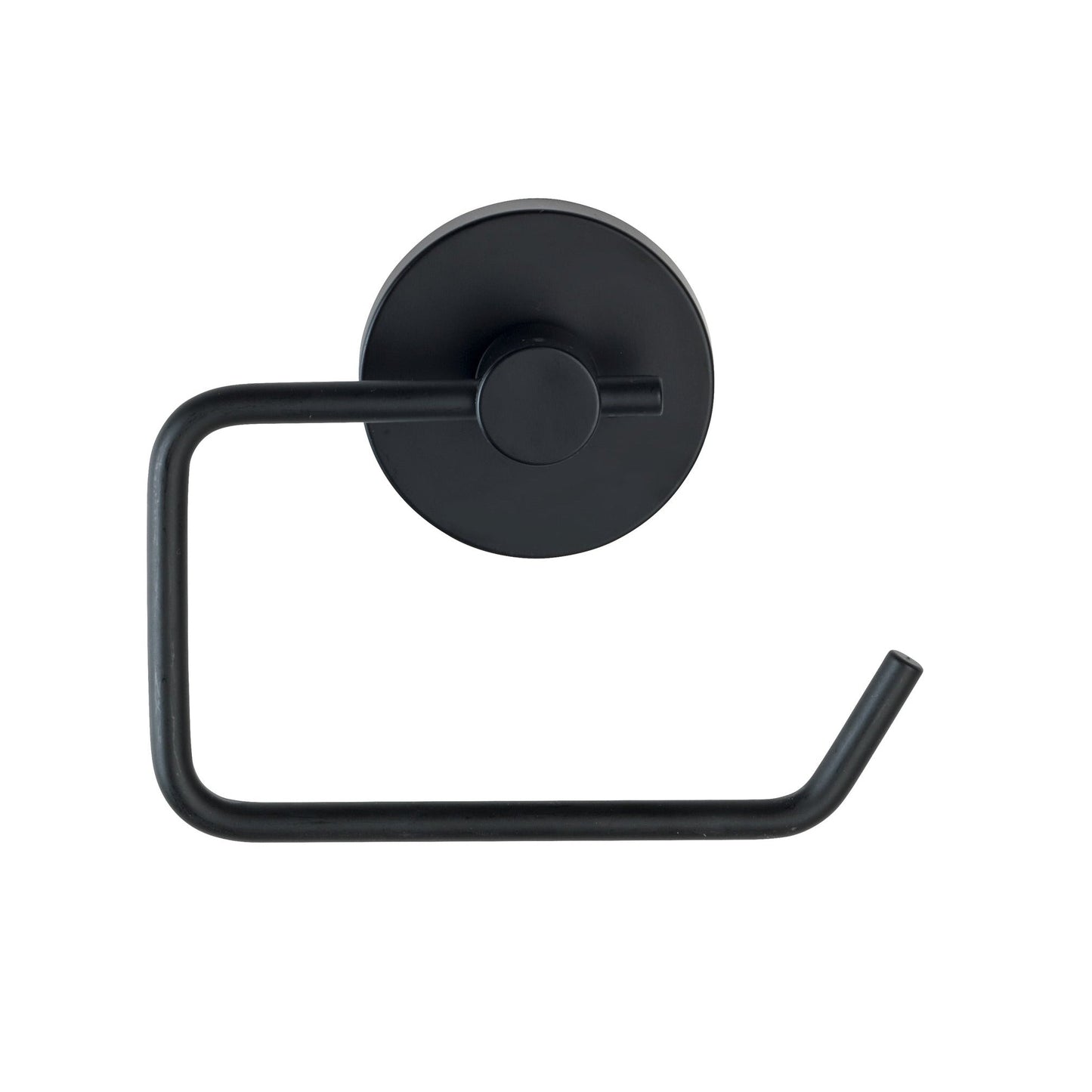 VACUUM-LOC® TOILET PAPER HOLDER - MILAZZO - BLACK - NO DRILLING