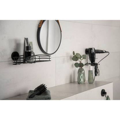 VACUUM-LOC® WALL SHELF - BLACK - WALL SHELF - NO DRILLING