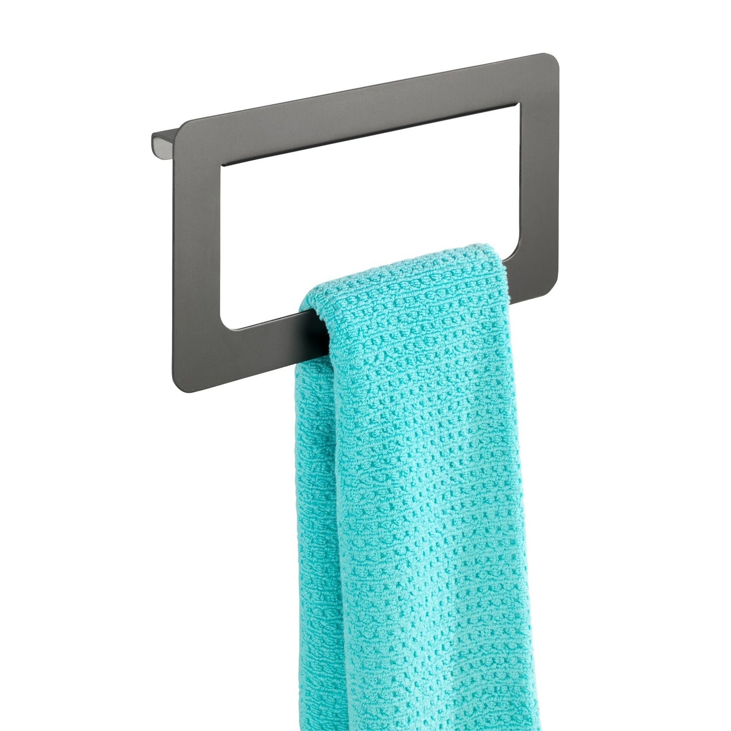 TOWEL HOLDER RING UNO - MONTELLA RANGE - RUSTPROOF ALUMINIUM - ANTHRACITE