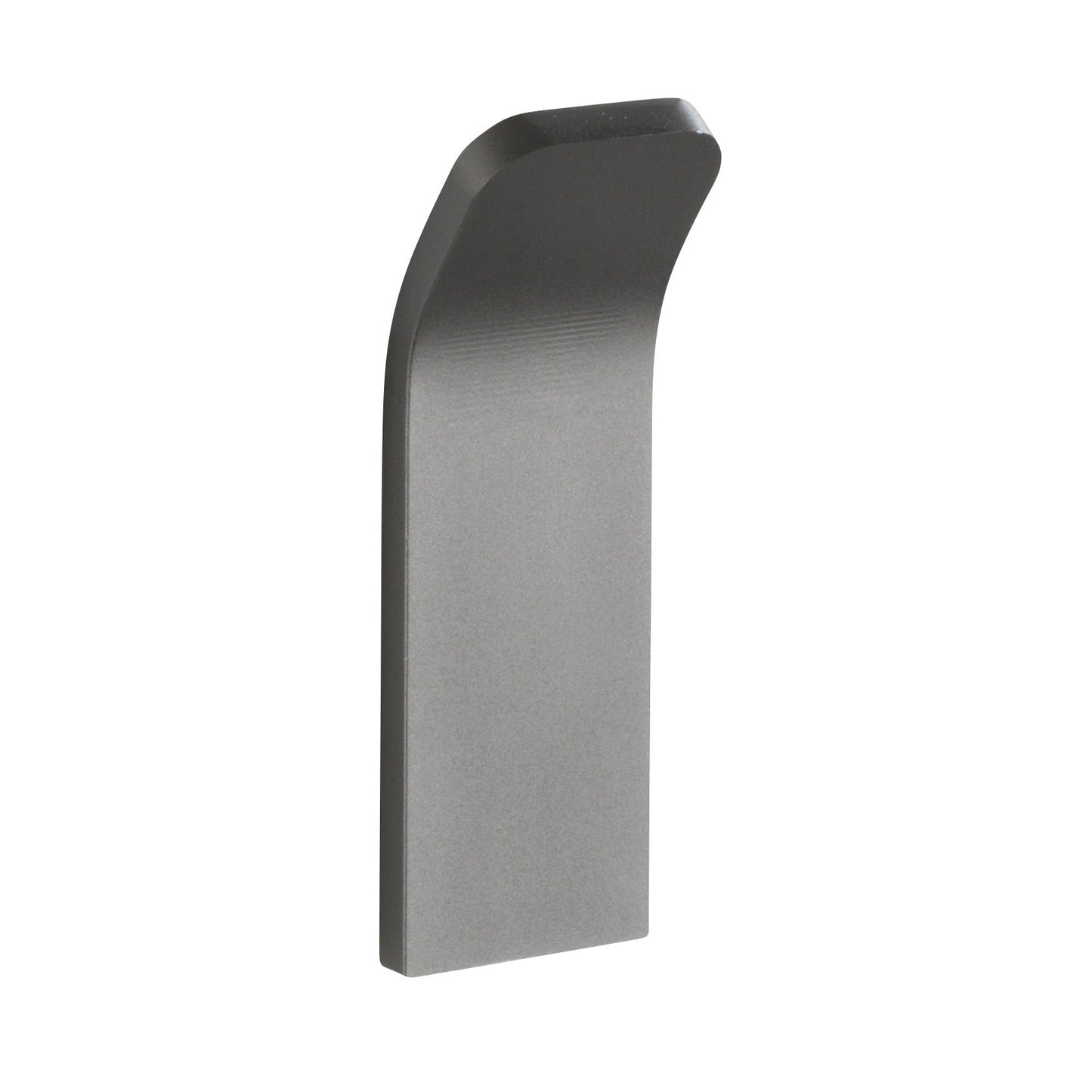 WALL HOOK - MONTELLA RANGE - RUSTPROOF ALUMINIUM - ANTHRACITE -  NO-DRILLING