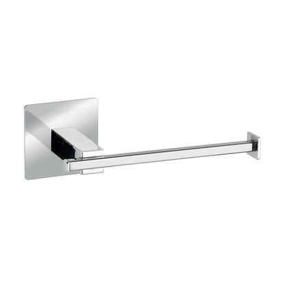 TURBO-LOC TOILET PAPER HOLDER QUADRO RANGE - S/STEEL - NO DRILLING