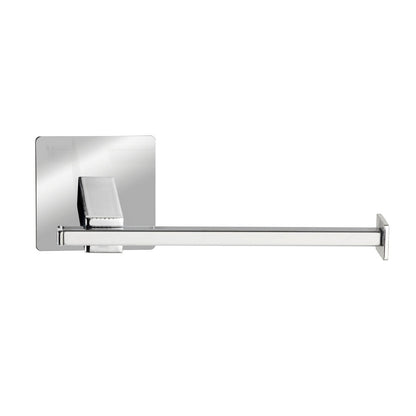 TURBO-LOC TOILET PAPER HOLDER QUADRO RANGE - S/STEEL - NO DRILLING