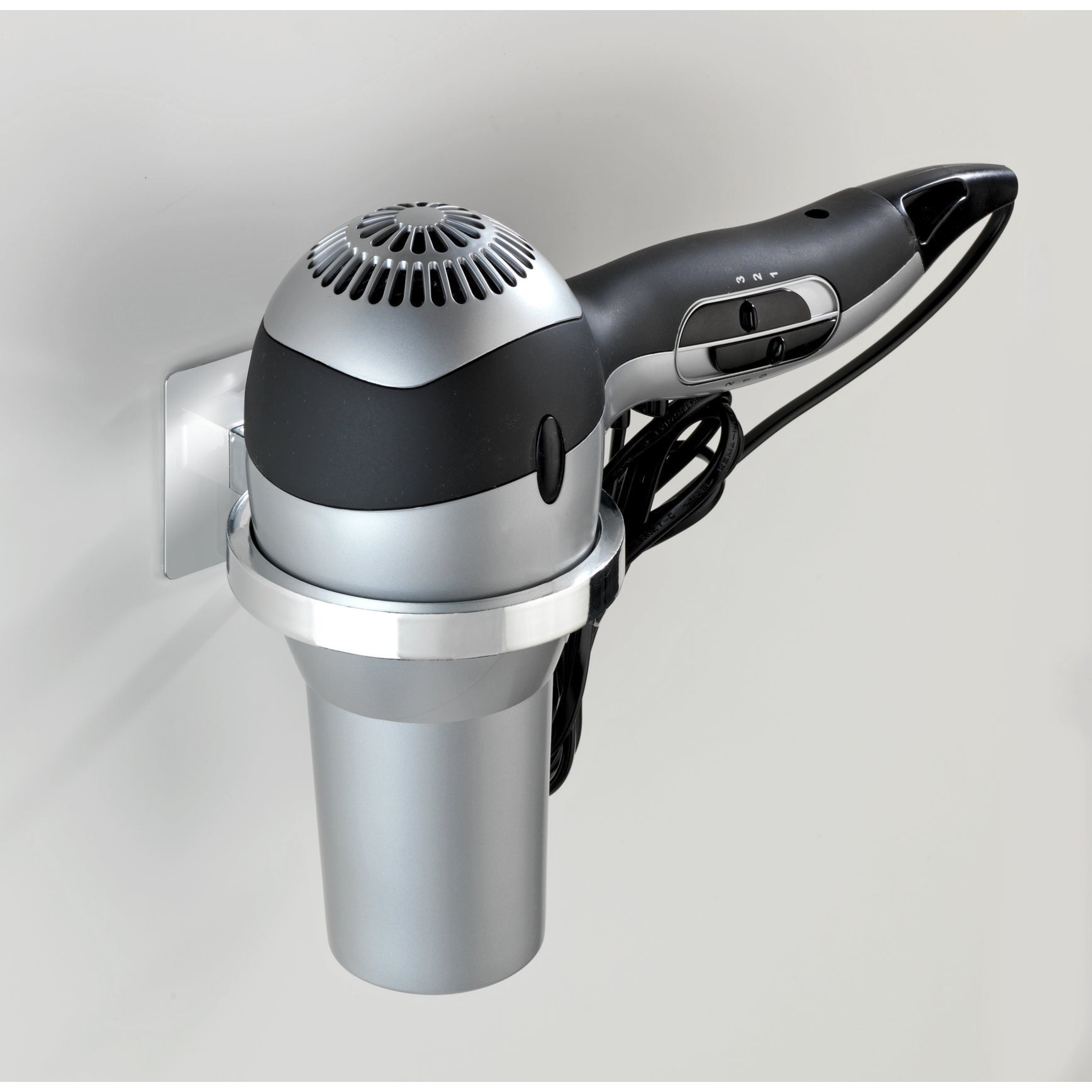 Turbo-Loc Hair Dryer Holder Quadro Range - No Drilling Required