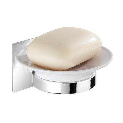 TURBO-LOC SOAP DISH QUADRO RANGE - NO DRILLING REQUIRED