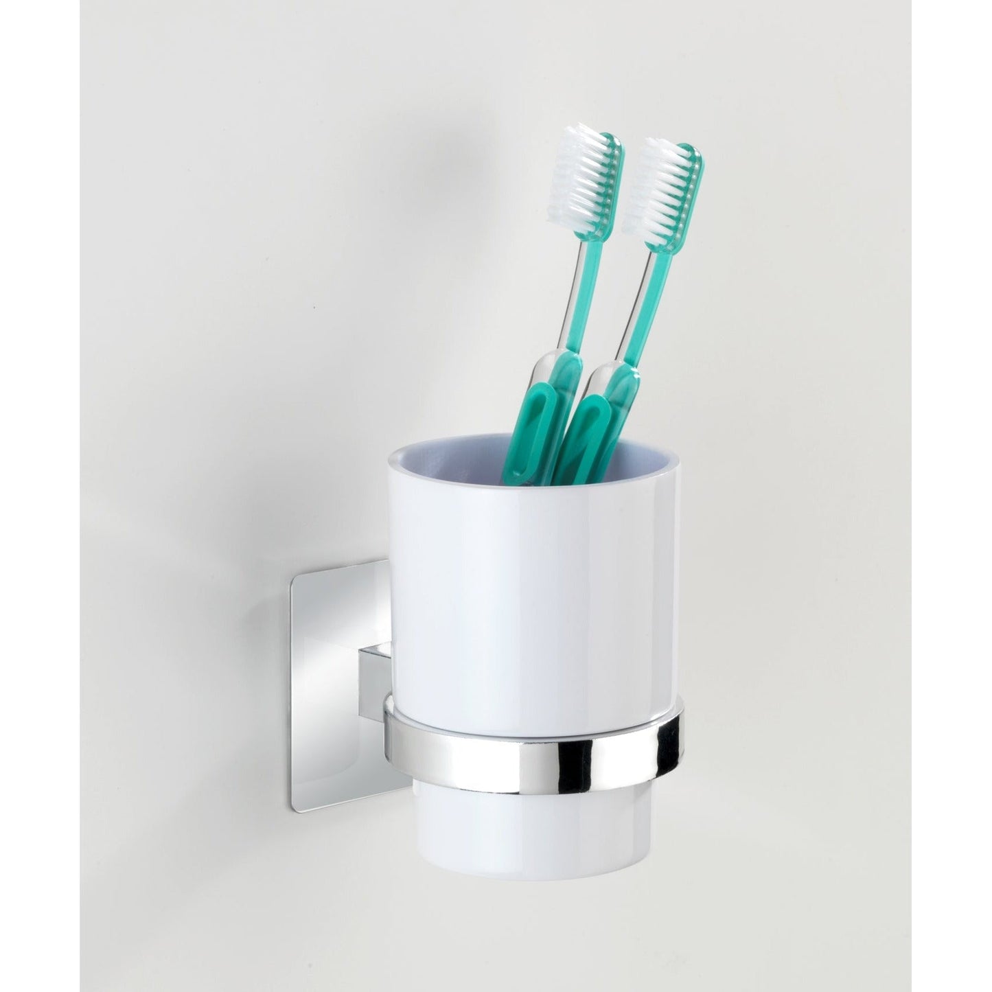 TURBO-LOC TOOTHBRUSH TUMBLER QUADRO RANGE - NO DRILLING REQUIRED