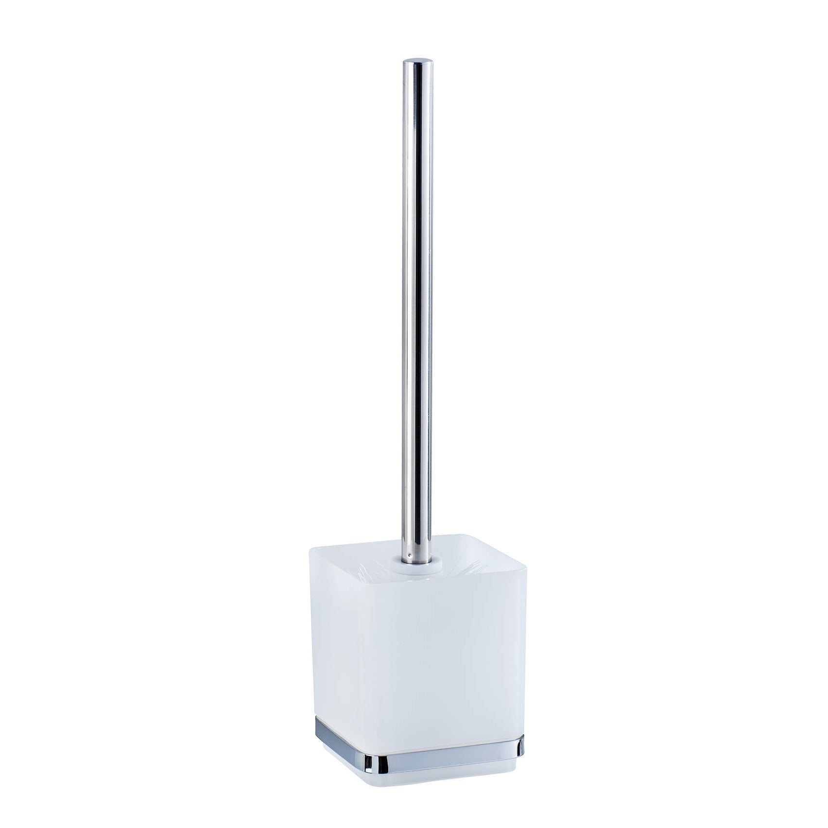 Vacuum-Loc Toilet Brush Quadro Range - S/Steel - No Drilling