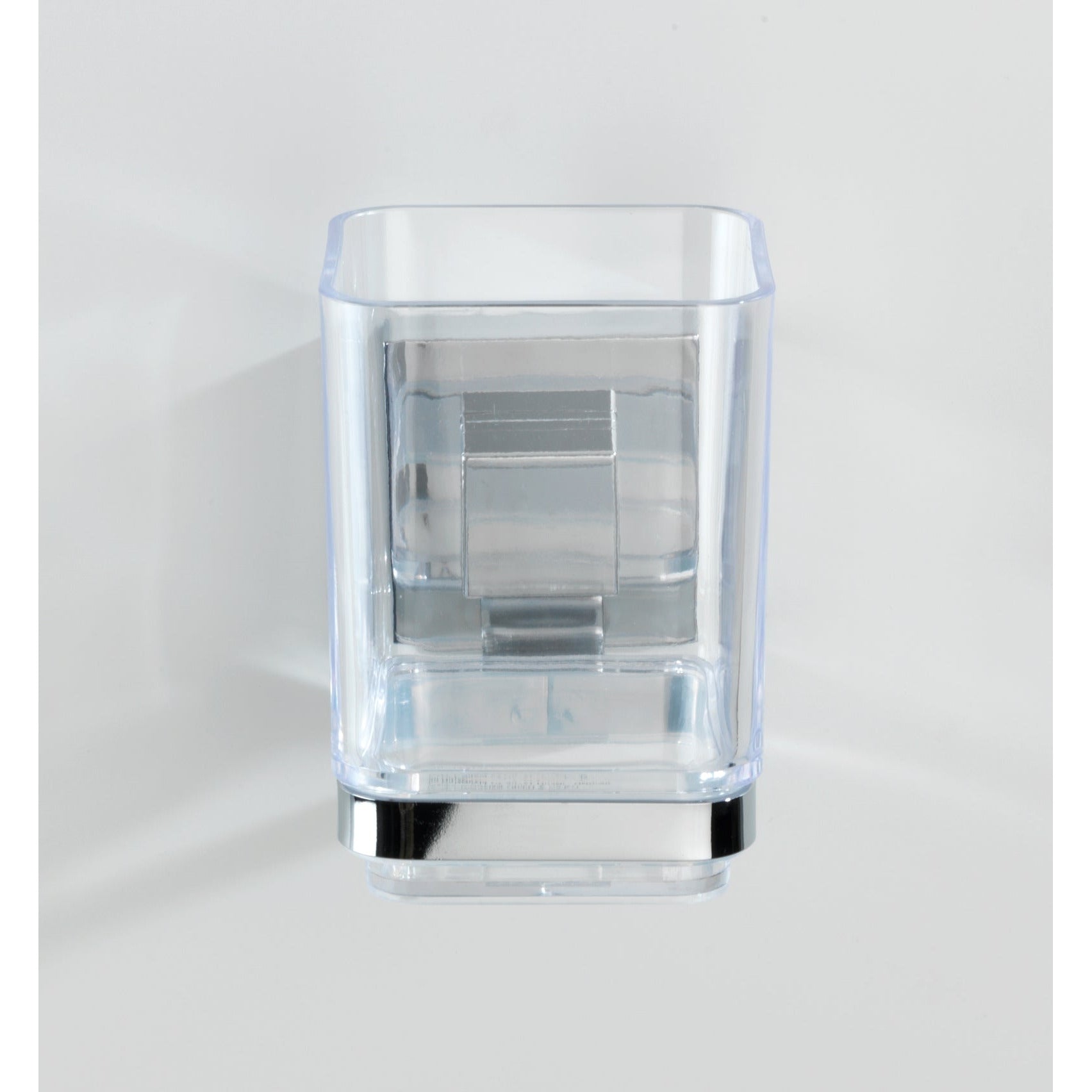 Vacuum-Loc Toothbrush Tumbler Quadro Range - S/Steel - No Drilling