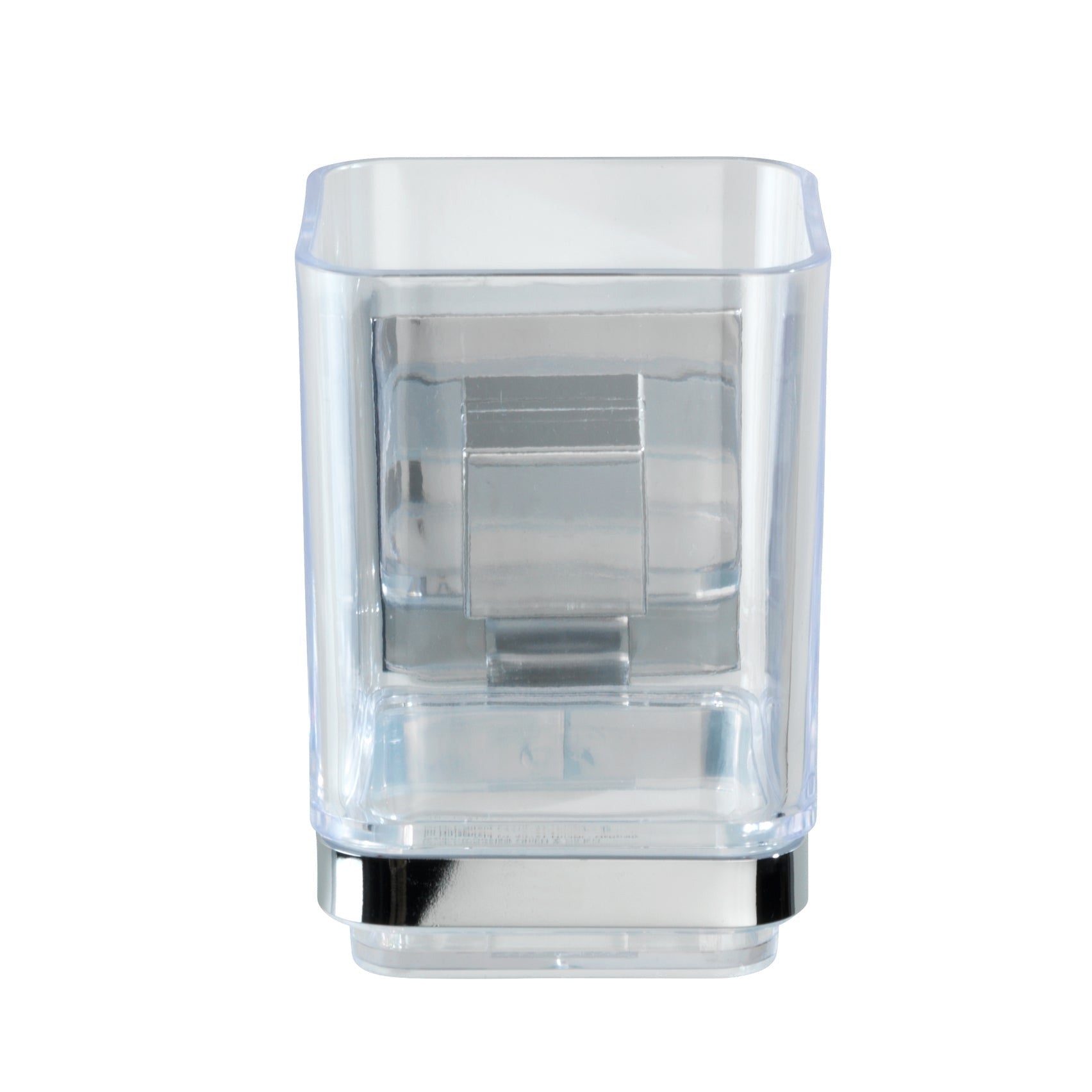 Vacuum-Loc Toothbrush Tumbler Quadro Range - S/Steel - No Drilling