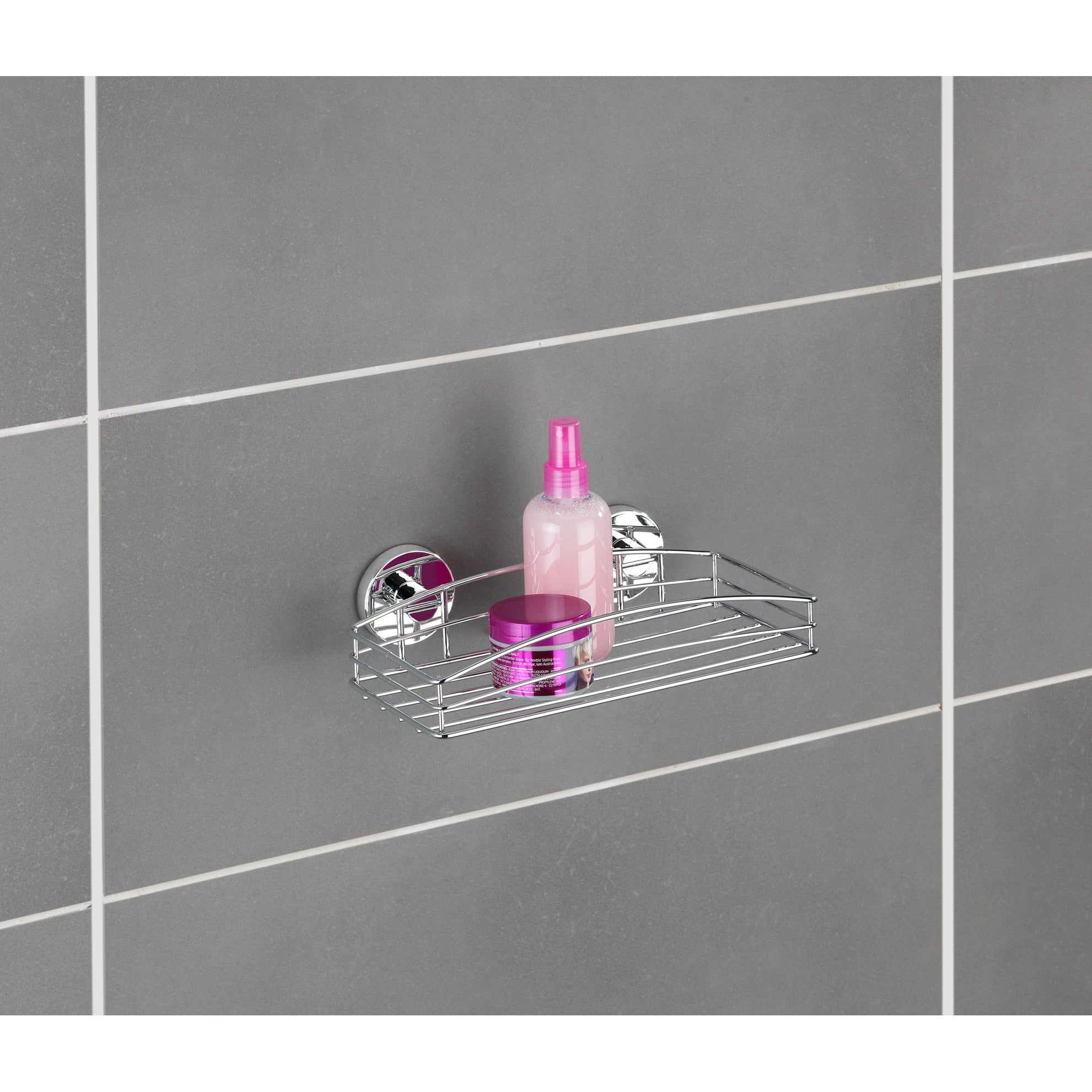 Vacuum-Loc Wall Shelf - No Drilling Required