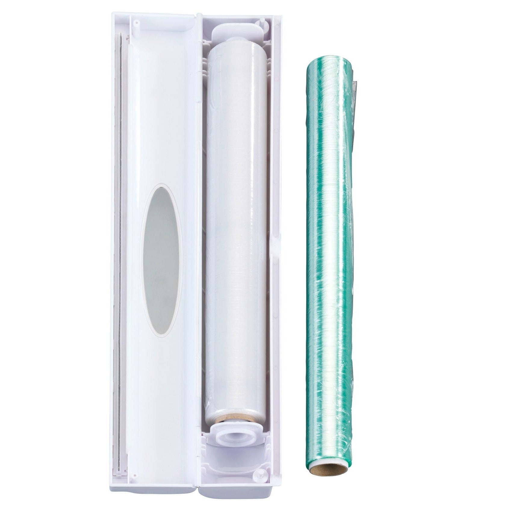 Foil / Cling Wrap Dispenser - Cutter 1-Click - White