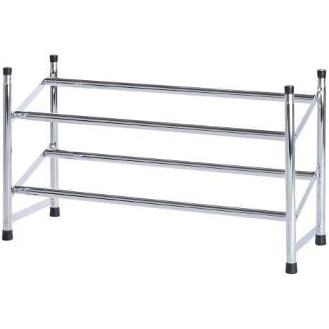 Extendable Shoe Shelf - Chrome