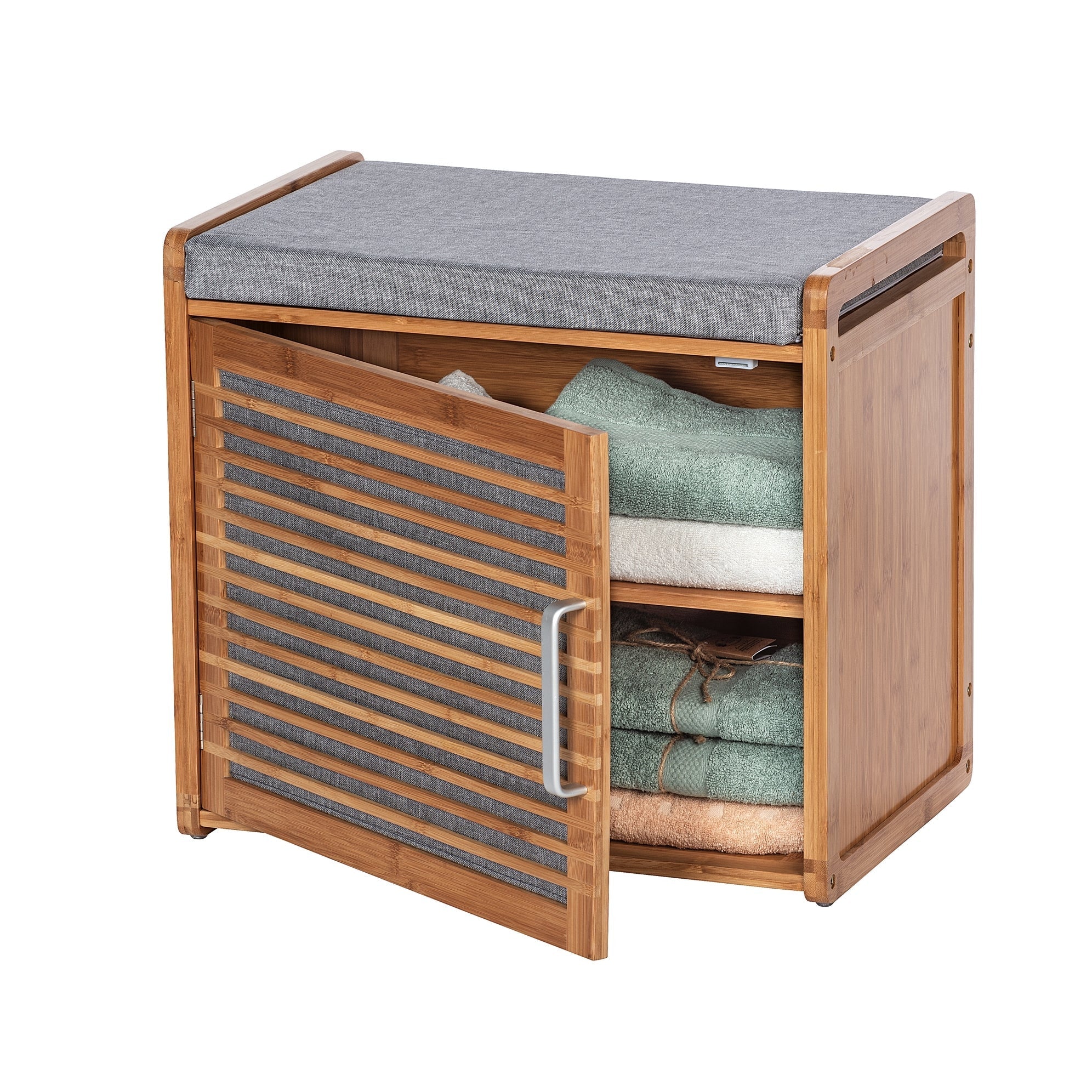 Shoe Cabinet & Seat - Bahari - Grey