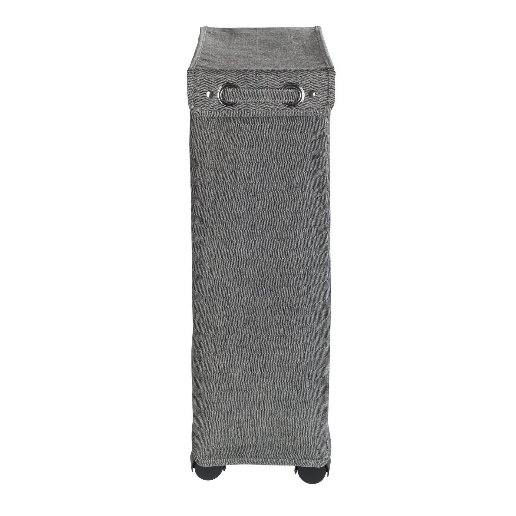 Laundry Basket 43L - With Lid - Corno Prime - Black-White