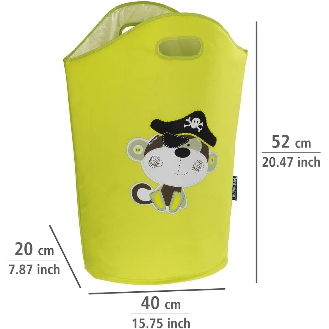 Laundry Basket 24L - Kids - Anton - Green