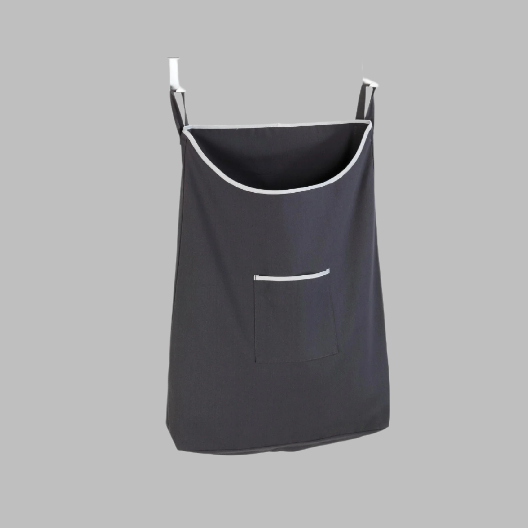 Over The Door Cloth Laundry Basket Canguro Range - Grey