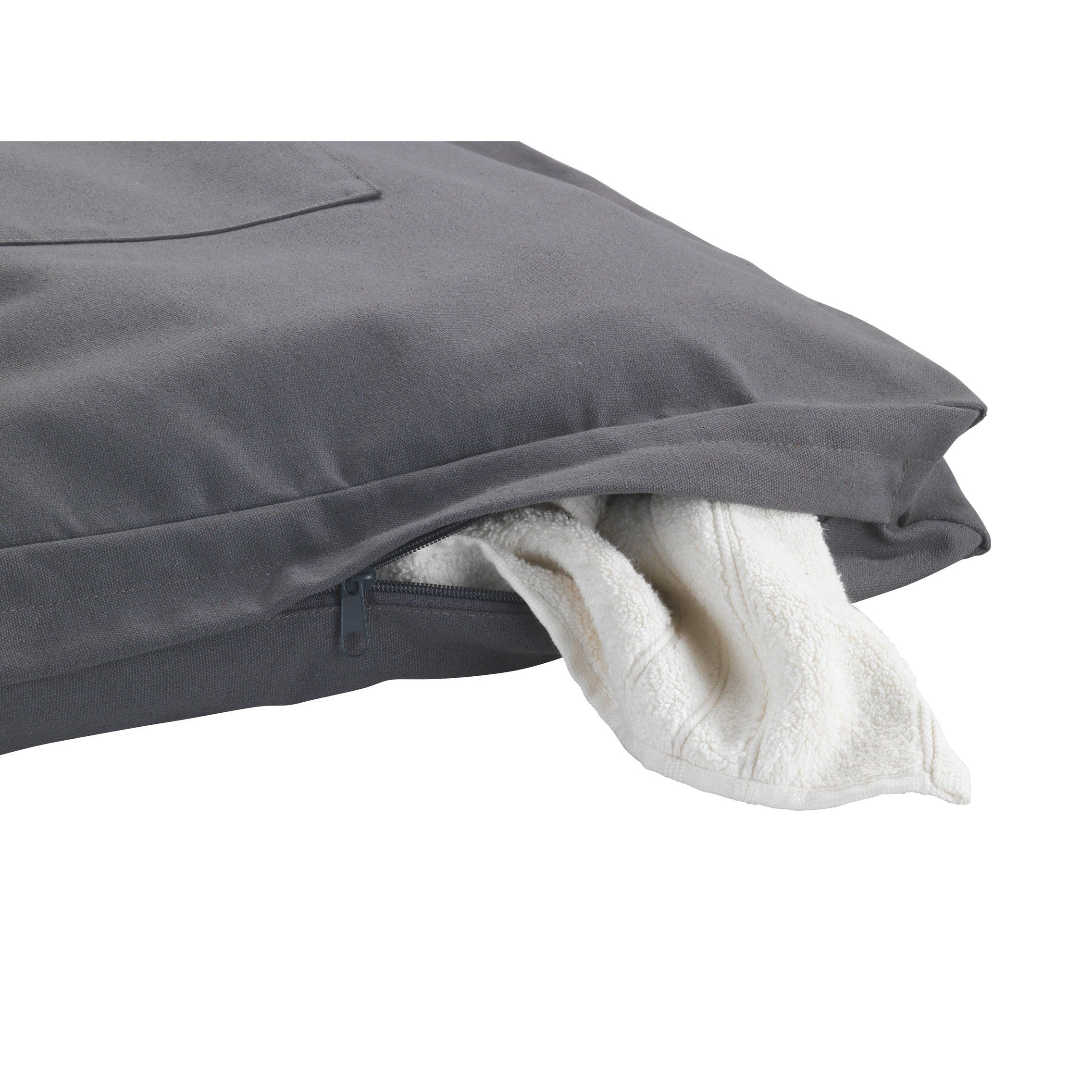 Over The Door Cloth Laundry Basket Canguro Range - Grey