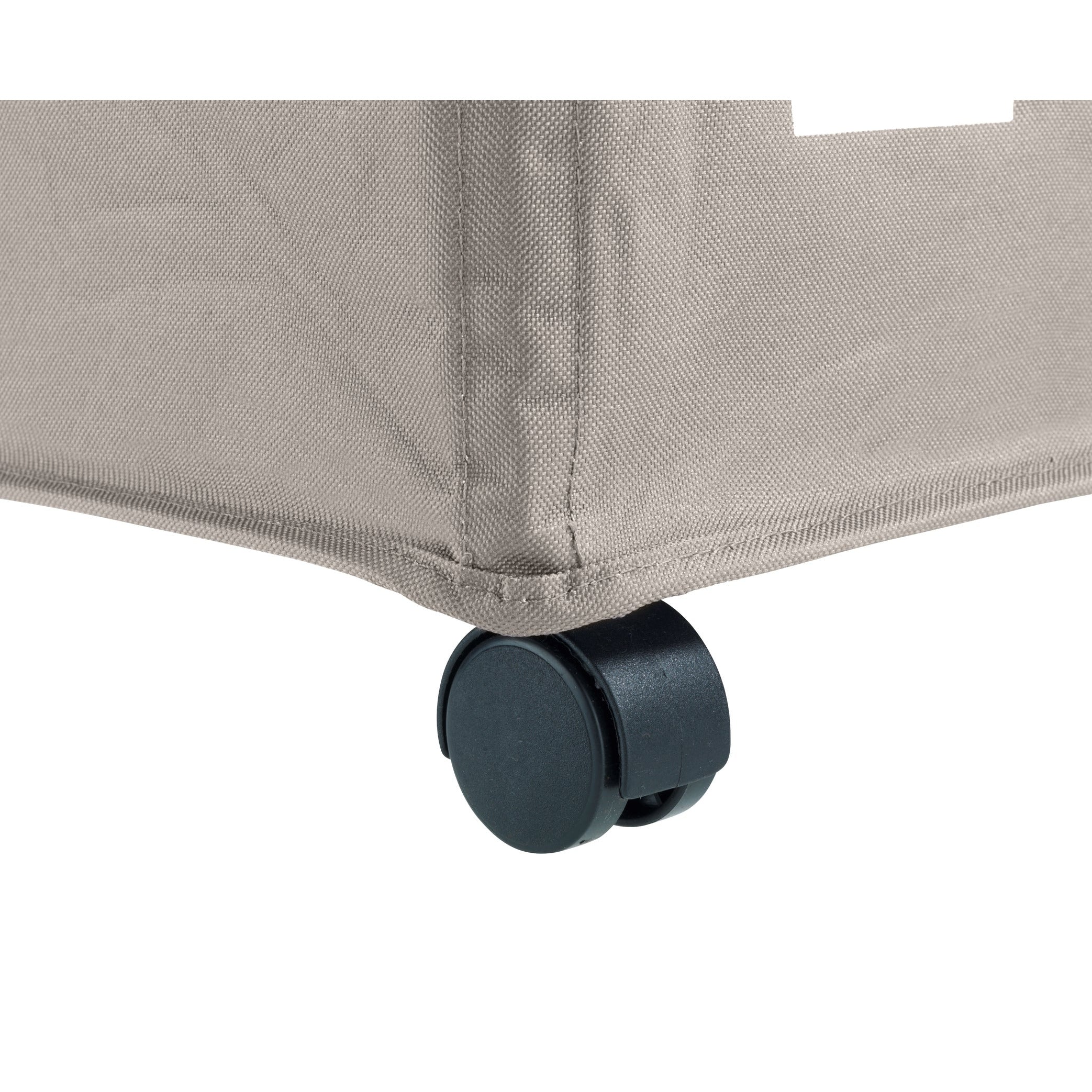 Laundry Basket 116L - 3 Compartment - Trivo - Beige