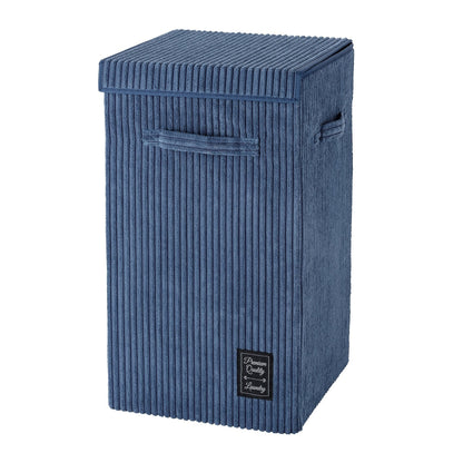 63L LAUNDRY BASKET - CORA RANGE - BLUE