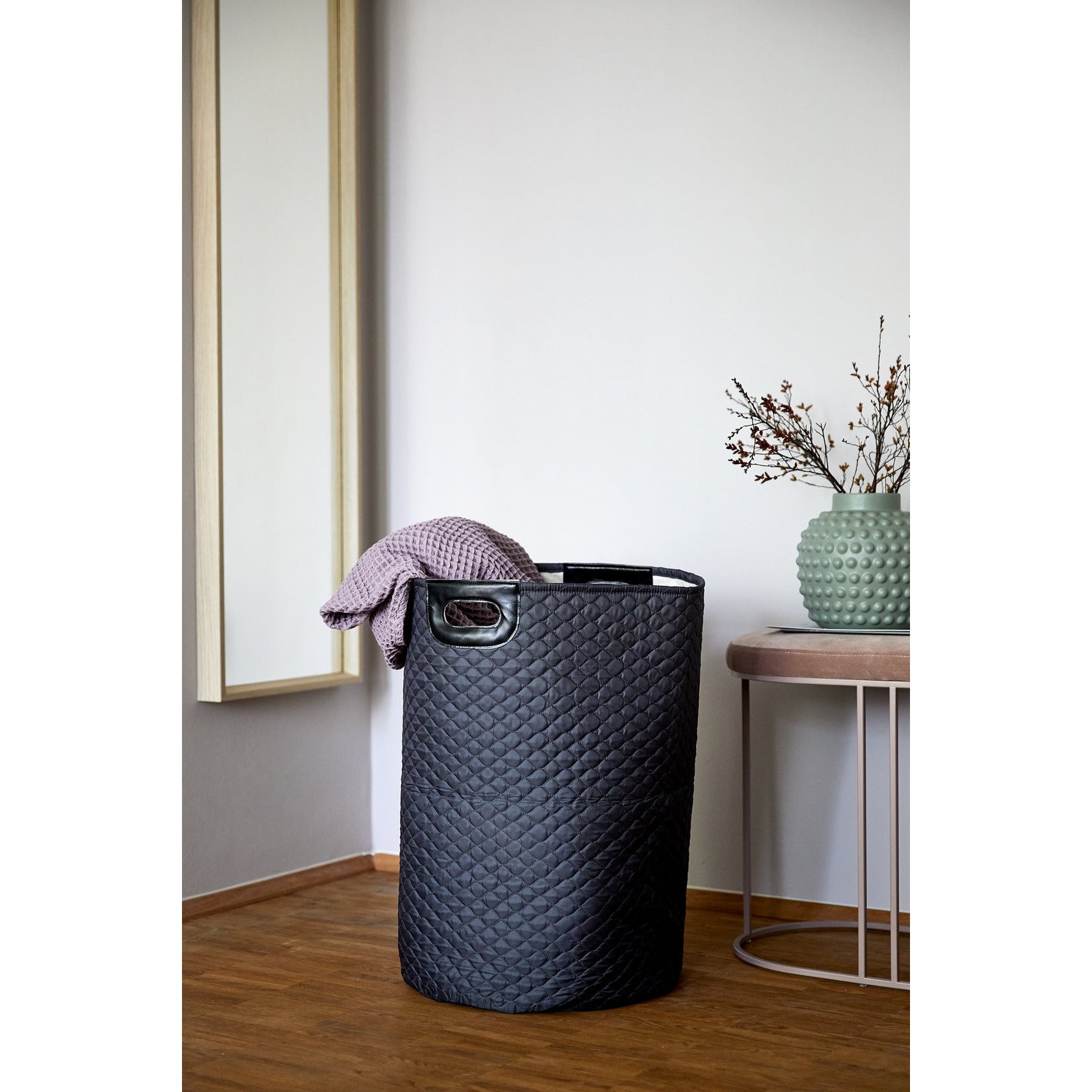 Laundry Basket 79L- Wabo - Black