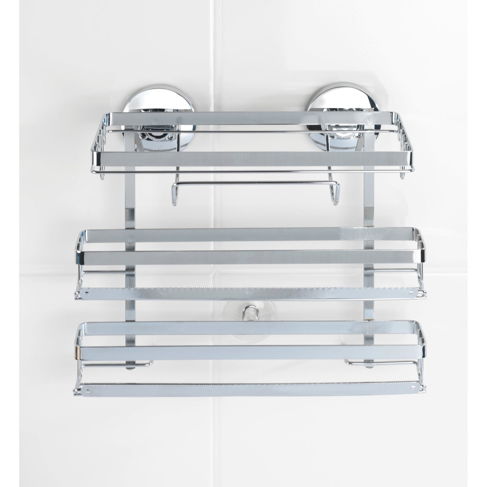 Magic-Loc Kitchen Roll Holder - Trio - No Drilling