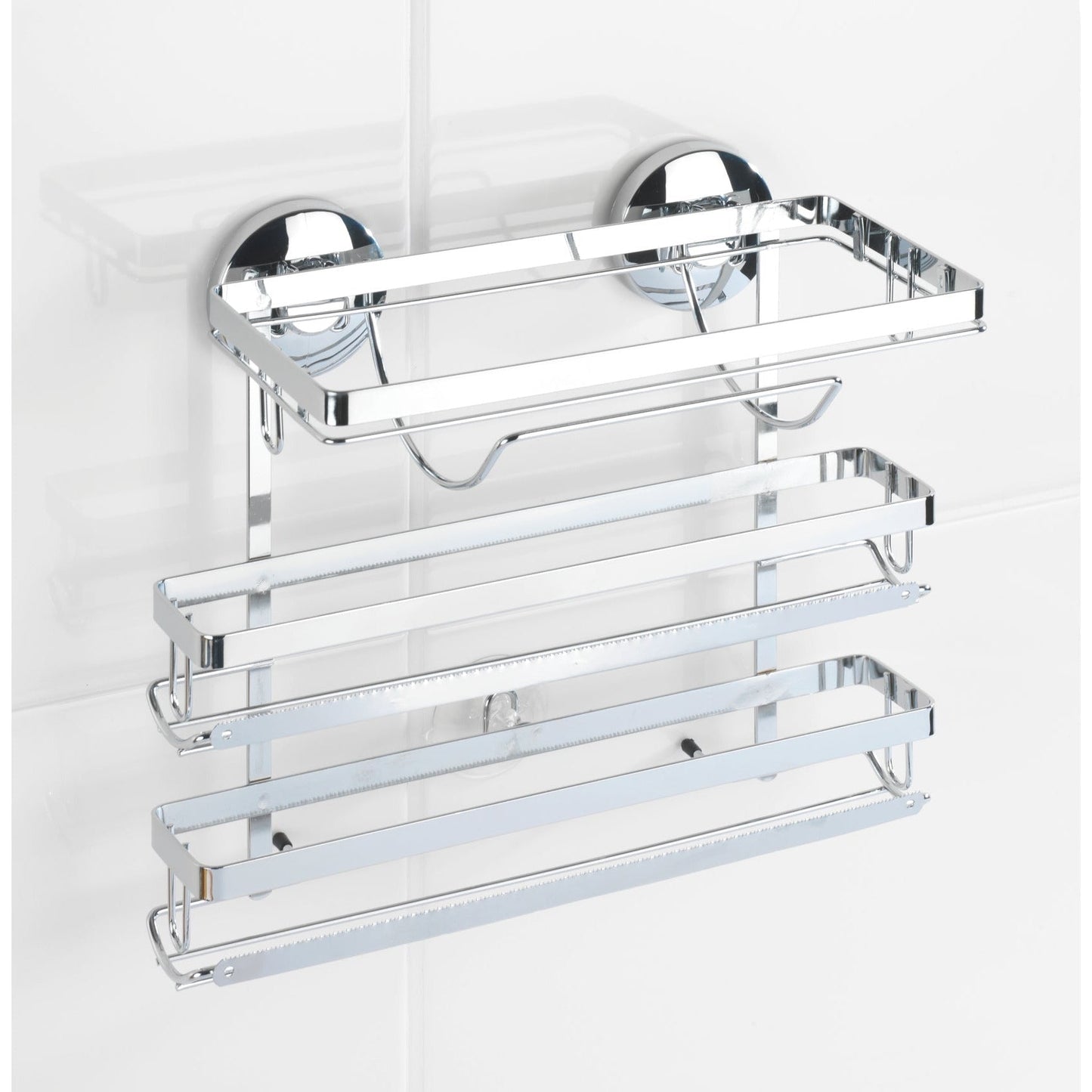 MAGIC-LOC KITCHEN ROLL HOLDER - TRIO - NO DRILLING