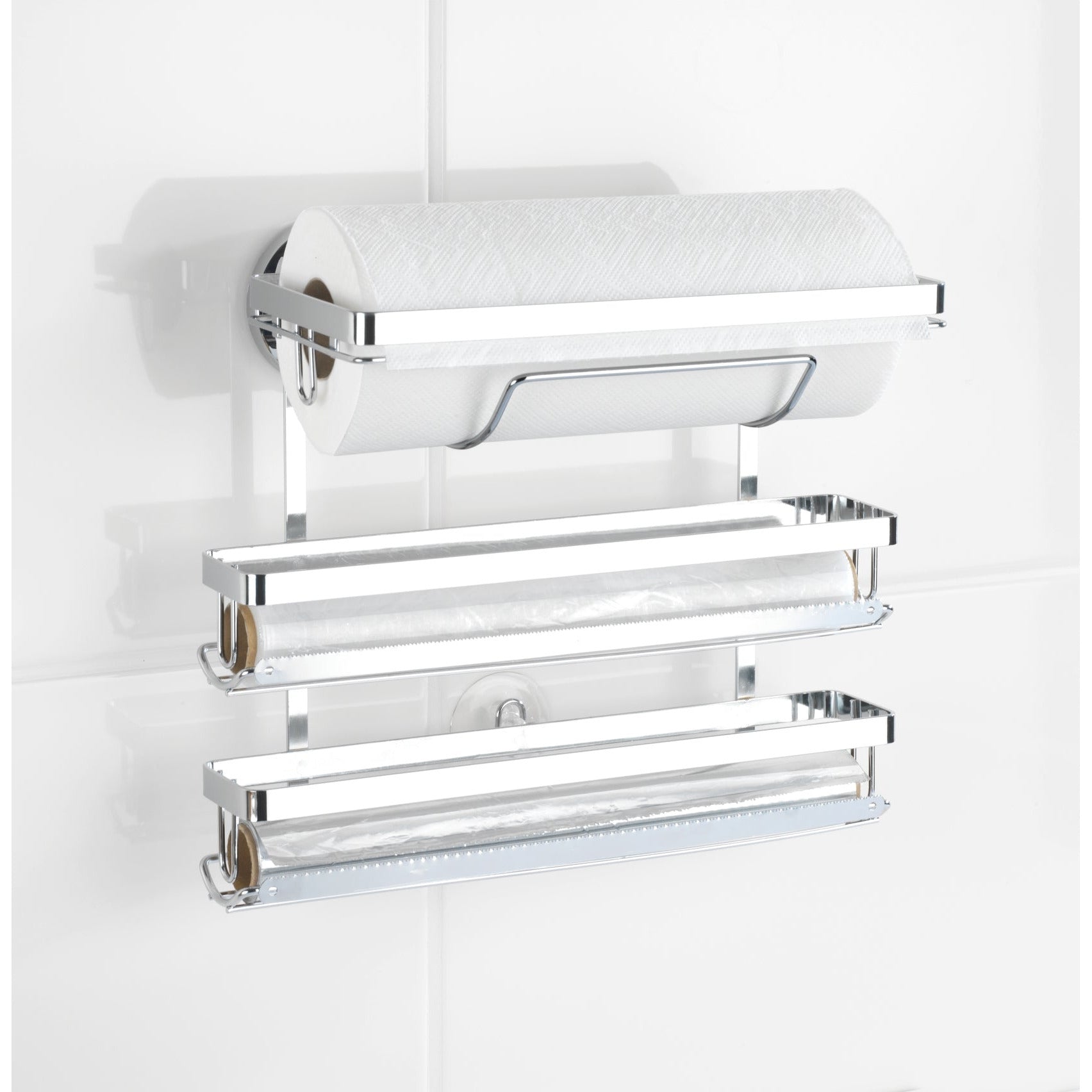 Magic-Loc Kitchen Roll Holder - Trio - No Drilling