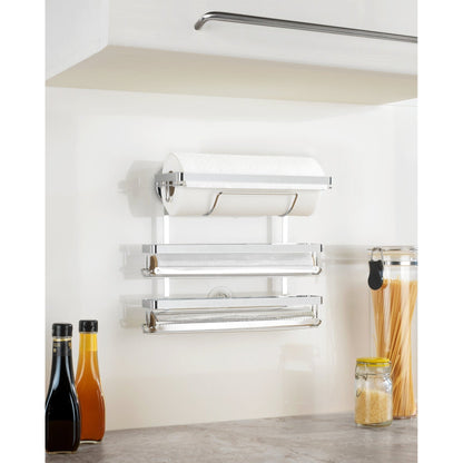 MAGIC-LOC KITCHEN ROLL HOLDER - TRIO - NO DRILLING