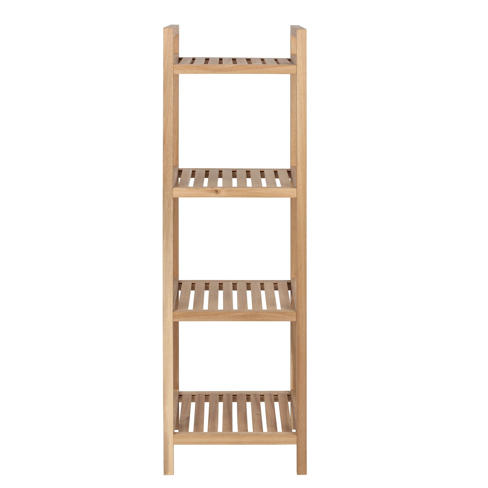 4-Tier Shelving Unit - Acina - Acacia Wood