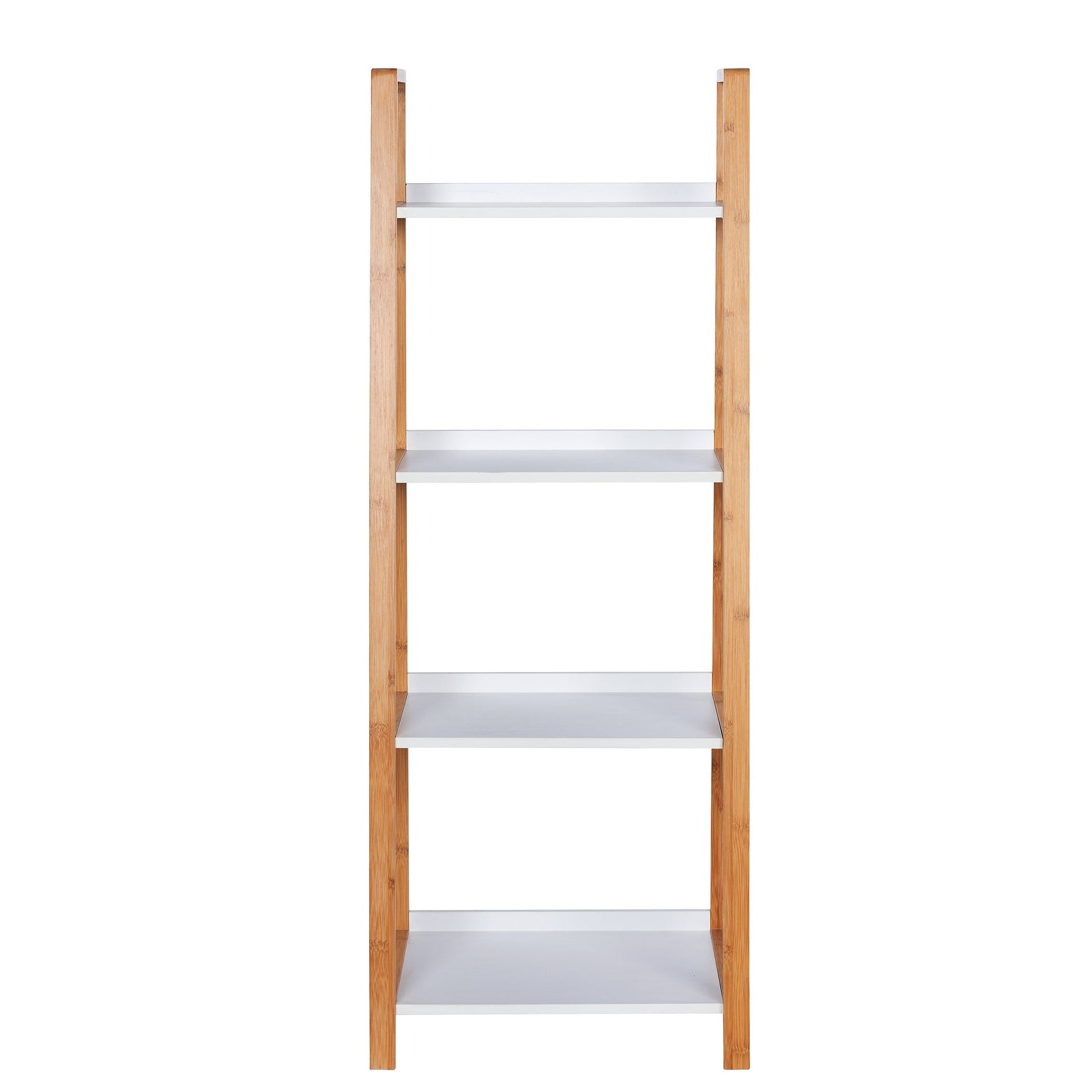 4-Tier Shelving Unit - Finja - Bamboo