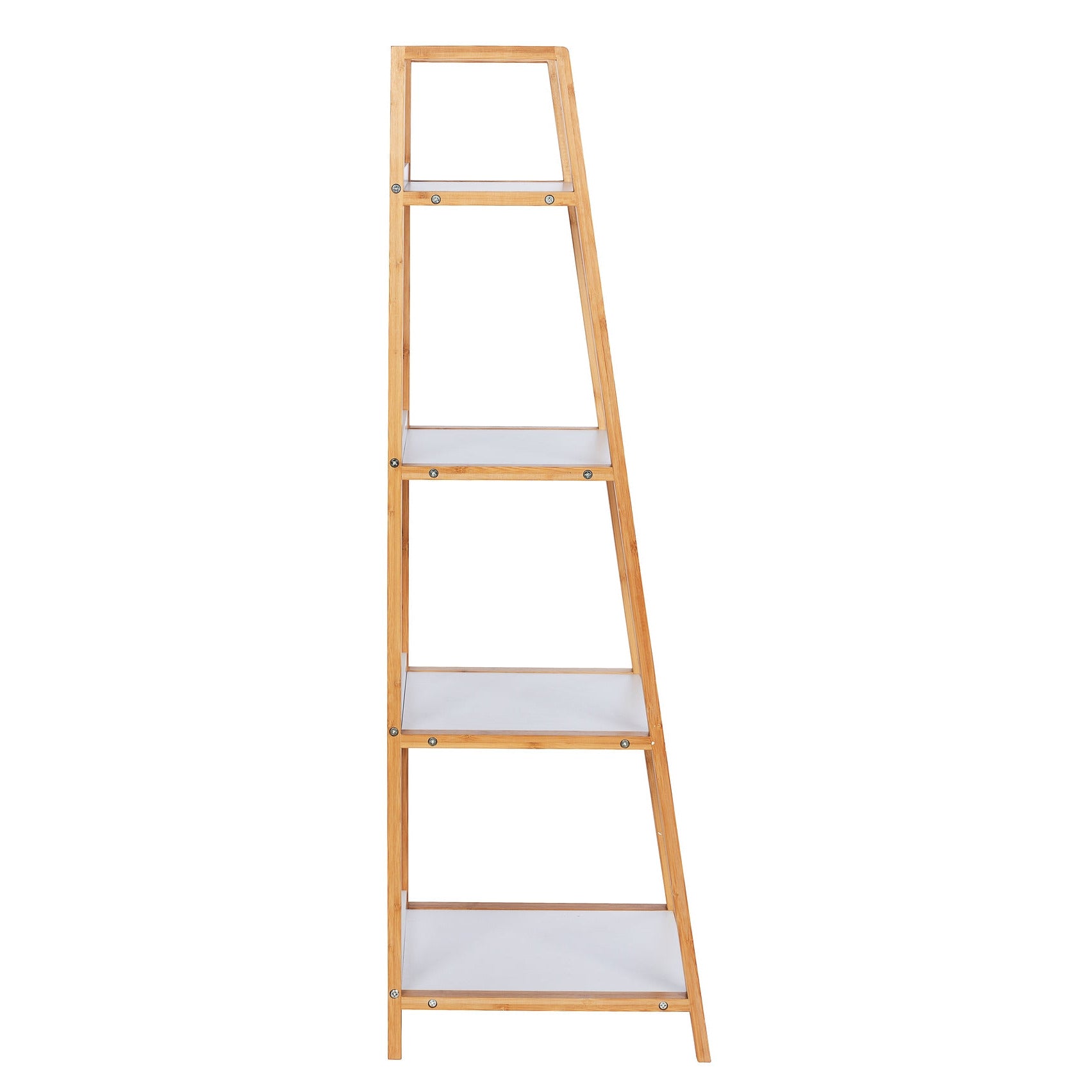 4-Tier Shelving Unit - Finja - Bamboo