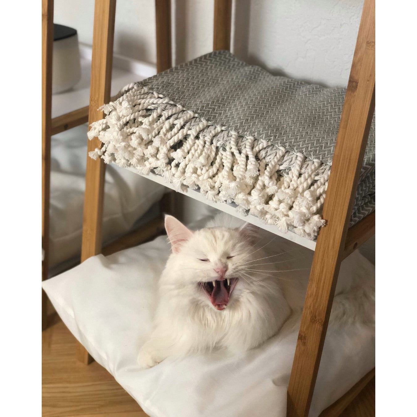 3-Tier Shelving Unit  - Finja - Bamboo