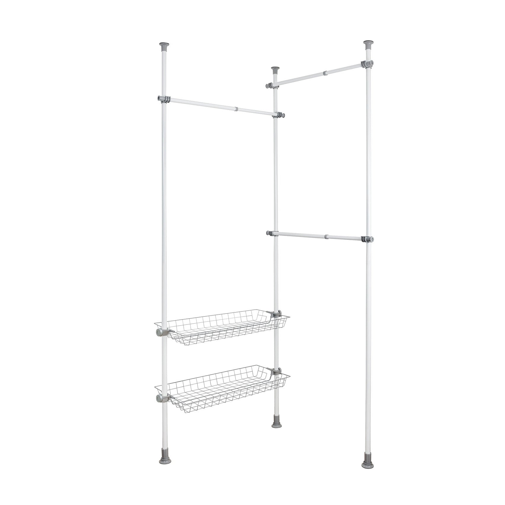 Herkules Duo Telescopic Clothes Rack System