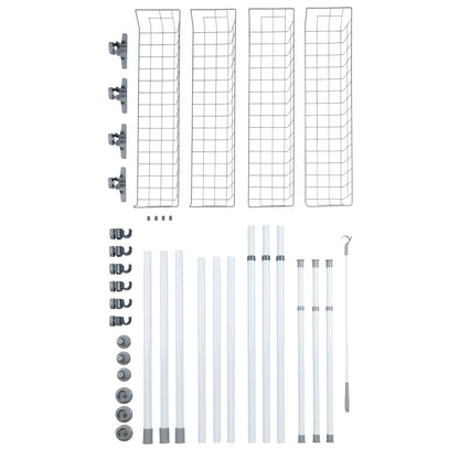 HERKULES DUO TELESCOPIC CLOTHES RACK SYSTEM