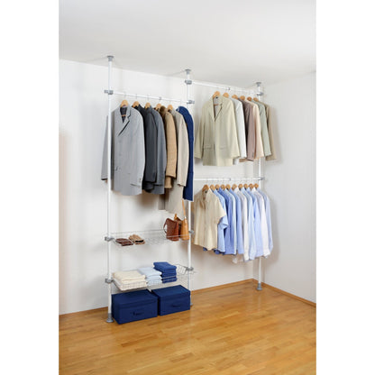 HERKULES DUO TELESCOPIC CLOTHES RACK SYSTEM