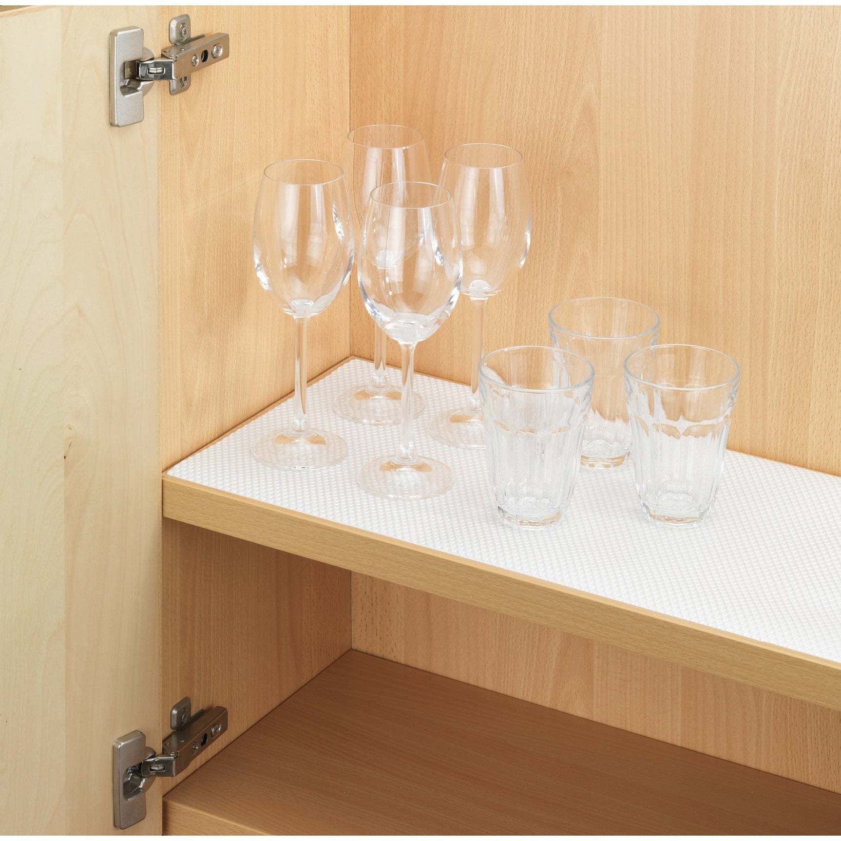 Slip Stop Mat - White - 150x50cm Roll