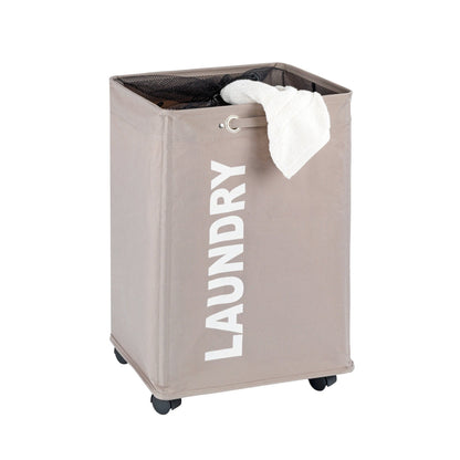 QUADRO LAUNDRY BASKET - TAUPE 79L