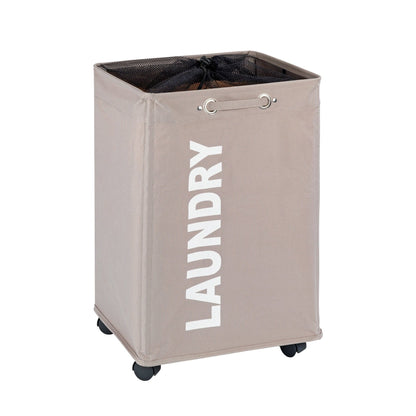 QUADRO LAUNDRY BASKET - TAUPE 79L