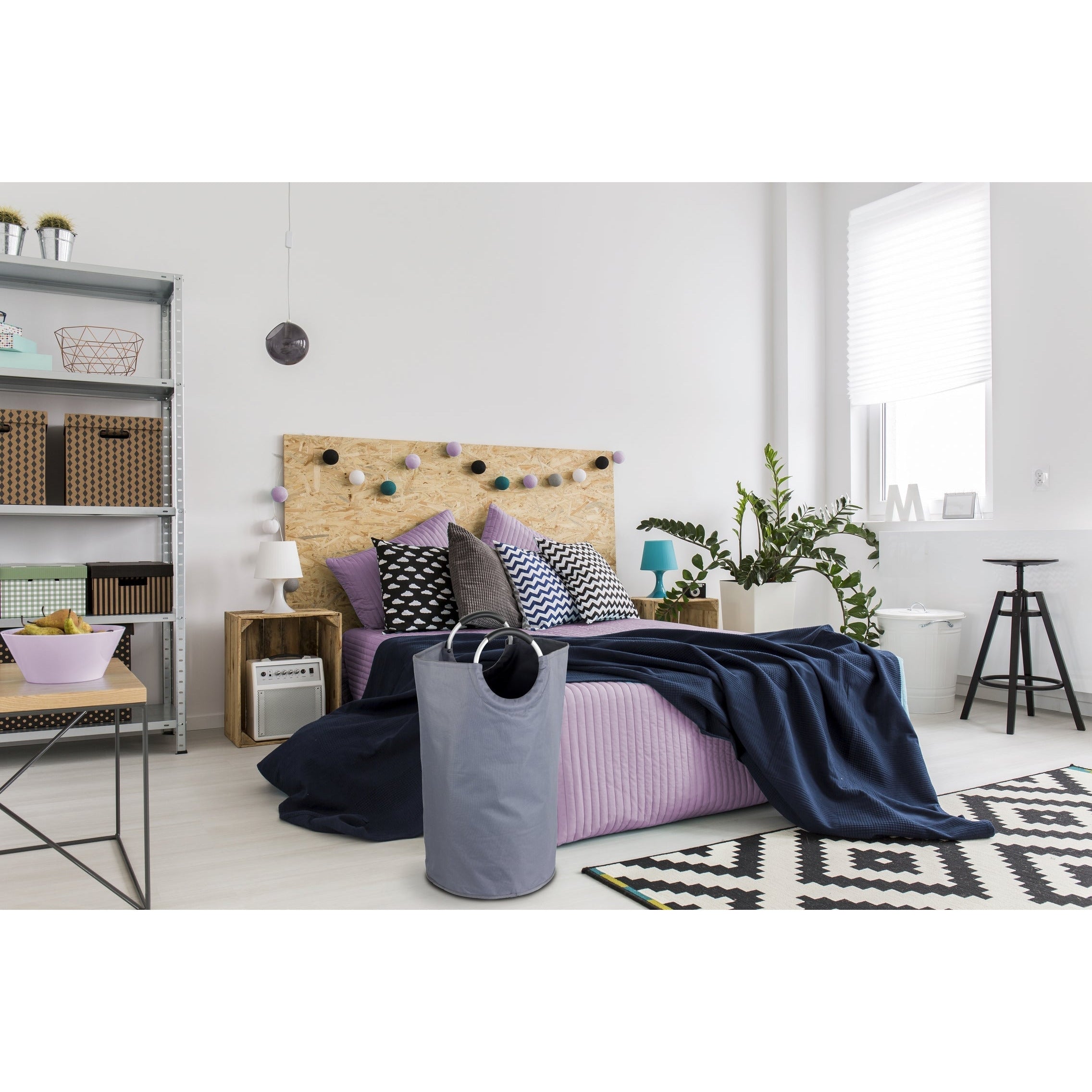 Laundry Basket 69L - Jumbo - Anthracite